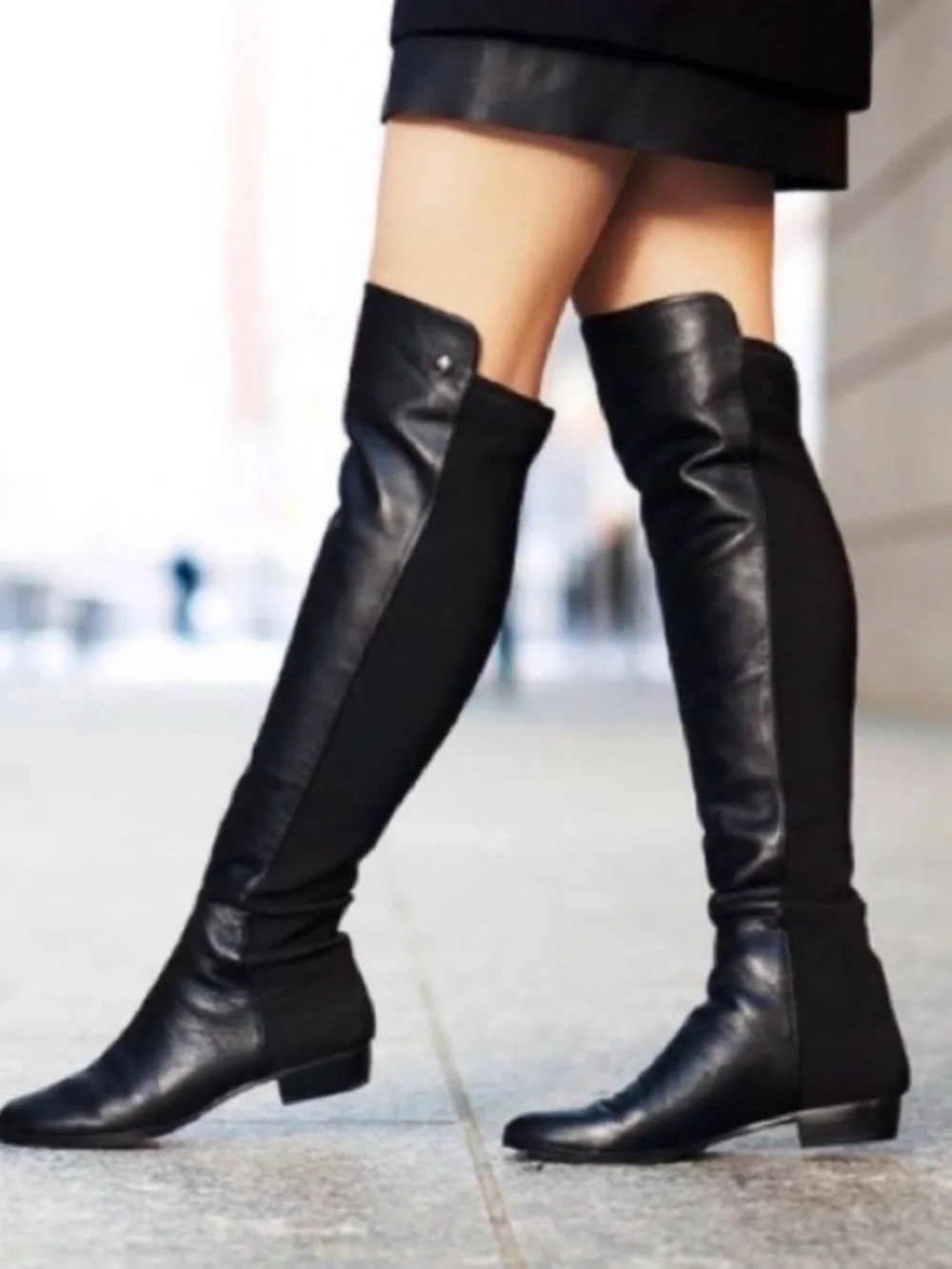 Vince Camuto Karita Over the Knee Black Boots